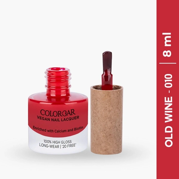 COLORBAR VEGAN NAIL LACQUER (Old Wine- 010)