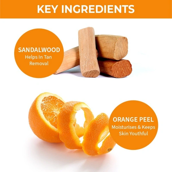 NYKAA Nykaa Naturals Sandalwood & Orange Peel Face Wash for Tan Removal