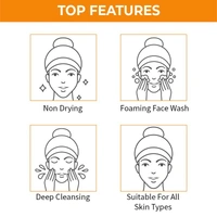 NYKAA Nykaa Naturals Sandalwood & Orange Peel Face Wash for Tan Removal