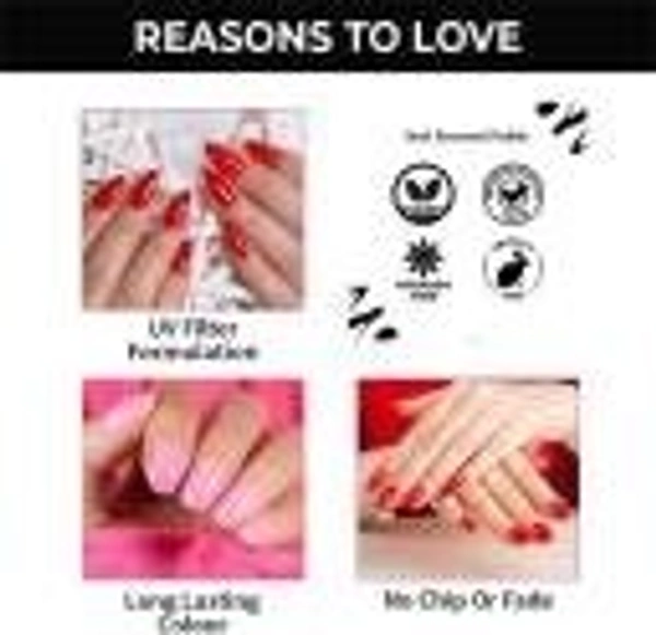 JUICE  Stnemrag Juice White Nail Polish White () - 1