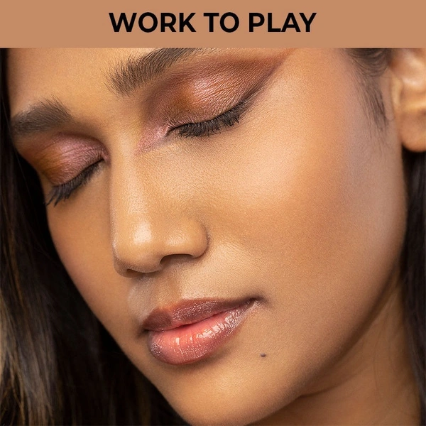 NYKAA Nykaa Cosmetics Eyes On Me! 4 in 1 Quad Eyeshadow Palette - Work to Play