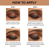 NYKAA Nykaa Cosmetics Eyes On Me! 4 in 1 Quad Eyeshadow Palette - Work to Play