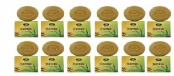 SUNNY Turmeric Soap (75 GM X 12 PC) (12 x 75 g)