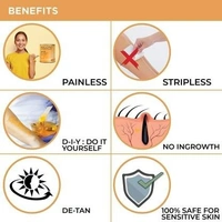 Sleek Hot Wax (250 Gm X 2PC) Wax (500 g, Set of 2)
