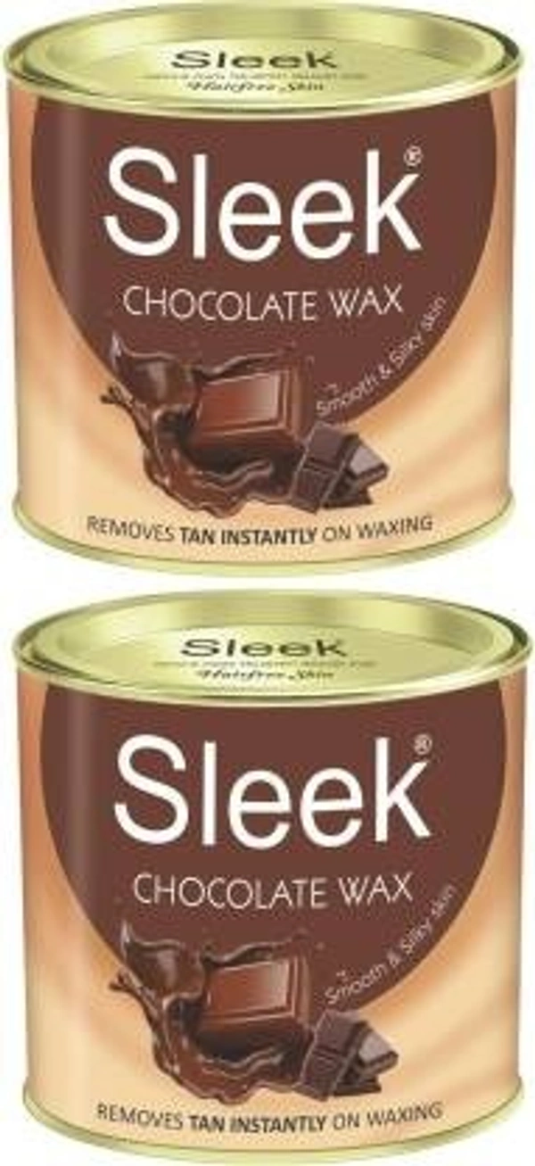 SLEEK Sleek Chocolate Wax (pack of 2) Wax (1200 g, Set of 2)
