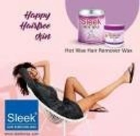 SLEEK Sleek Hot Wax 600 Gm + Hot Wax 250 Gm Wax (850 g, Set of 2) - 1