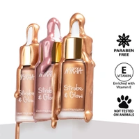 Nykaa Strobe & Glow Liquid Cream Highlighter - Blushed Moonlight