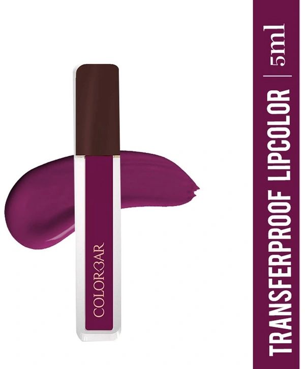 colorbar COLORBAR POWERKISS VEGAN MATTE LIPCOLOR (Vampire) (Purple, 5 ml) - 1