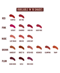 colorbar COLORBAR POWERKISS VEGAN MATTE LIPCOLOR (Vampire) (Purple, 5 ml) - 1