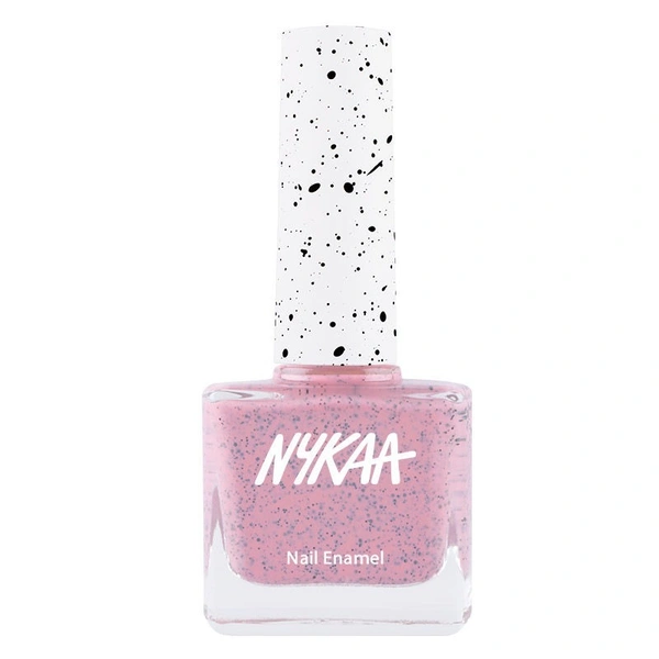 NYKAA Cookie Crumble Nail Enamel Polish - Raspberry Crumb 255 Cherry Pink ()