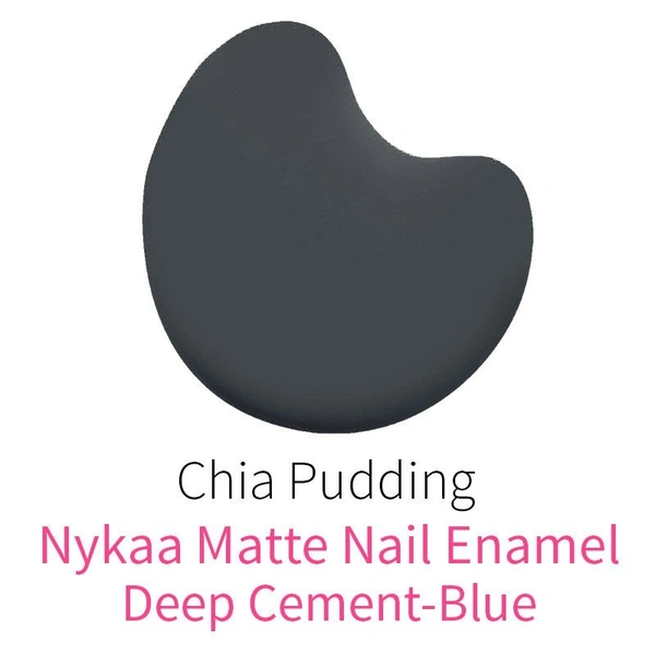 NYKAA Nykaa Matte Nail Enamel Polish - Chia Pudding 116