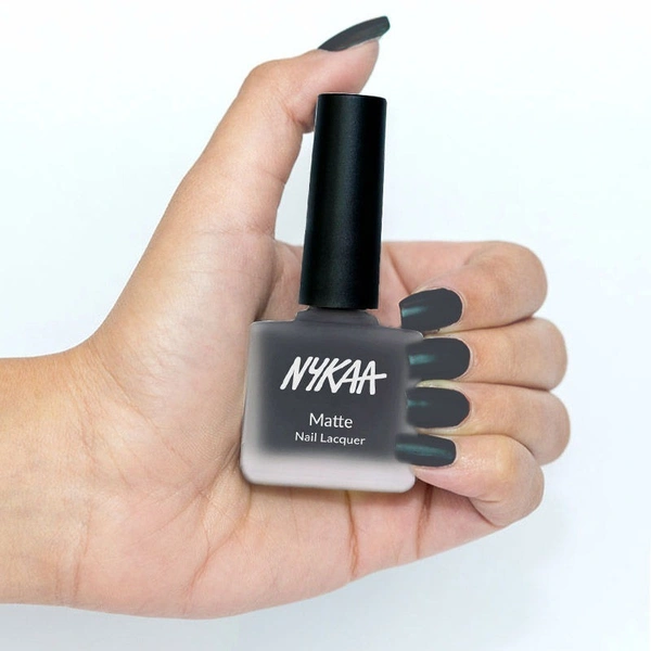 NYKAA Nykaa Matte Nail Enamel Polish - Chia Pudding 116