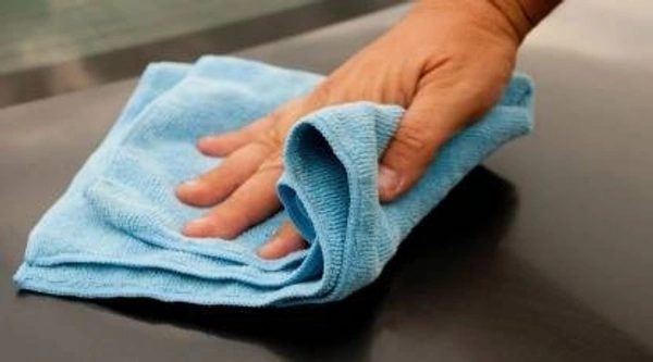 Stnemrag Microfiber Cloth Wet and Dry Microfiber, Steel, Glass, Aluminium Cleaning Cloth (4 Units)