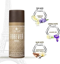 OSCAR FOREVER PARIS Deodorant Spray  -  For Men & Women (150 ml)