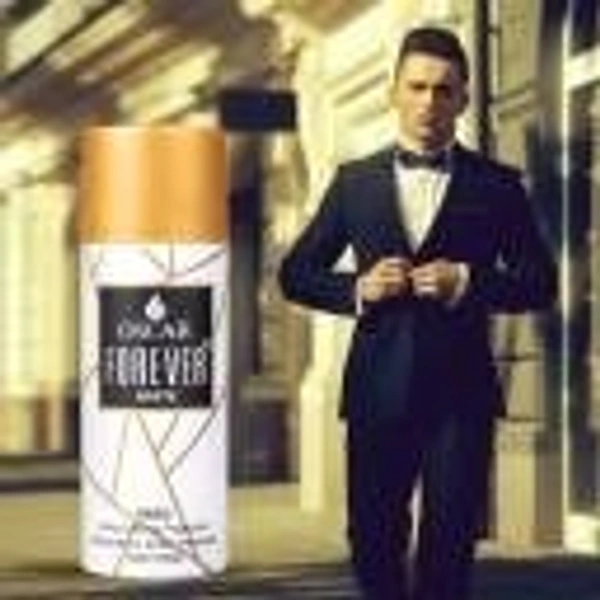 Oscar OSCAR FOREVER WHITE Deodorant Spray  -  For Men & Women (150 ml) - 1