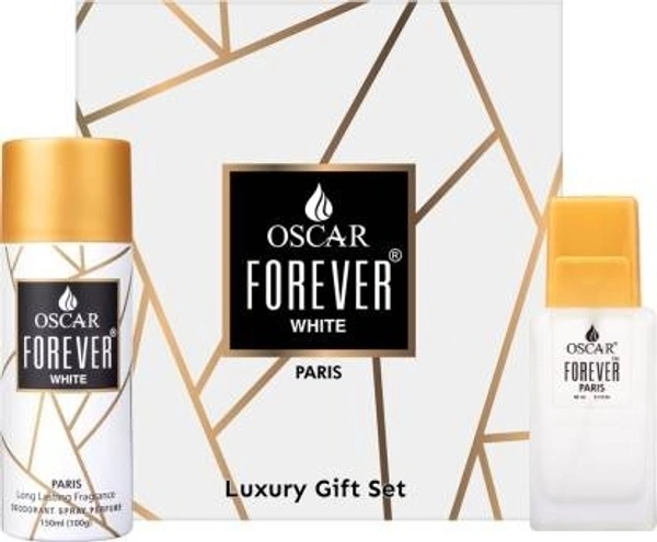 OSCAR Forever White Perfume+ Deo Gift Set Eau de Parfum  -  100 ml (For Men & Women)