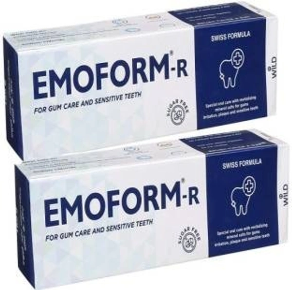 Emoform R Toothpaste (100 Gm X 2 Pc) Toothpaste (100 g, Pack of 2)