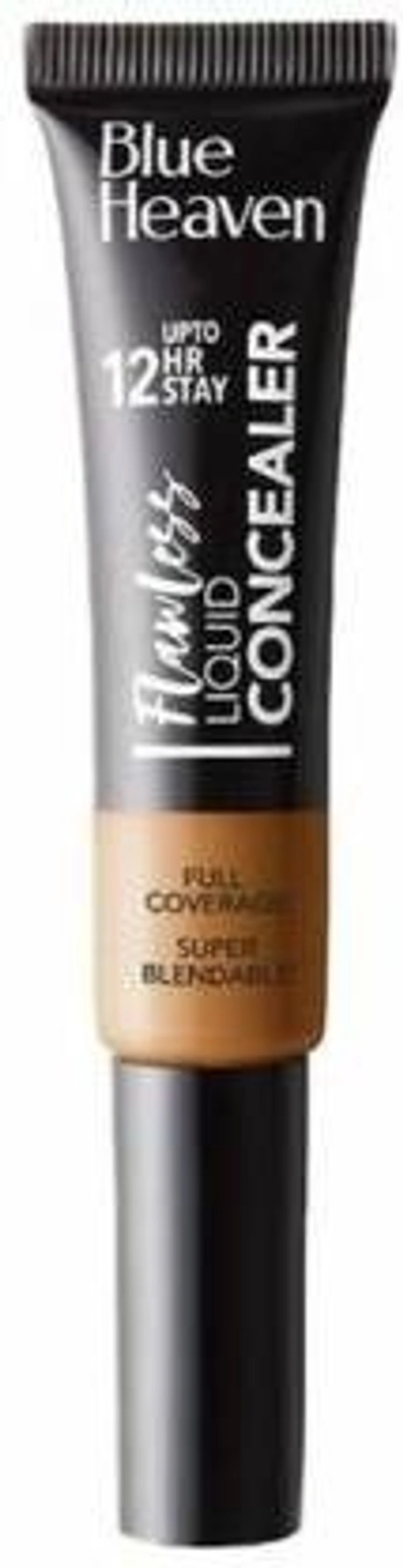 BLUE HEAVEN Flawless Liquid Concealer Toffee Concealer (with Blonder, 17 ml)