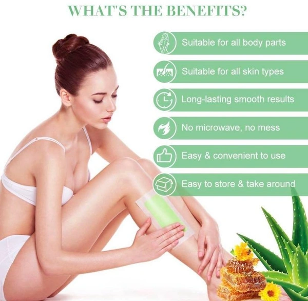 SLEEK Sleek Aloe Wax (600X3) Wax (1800 g, Set of 3)