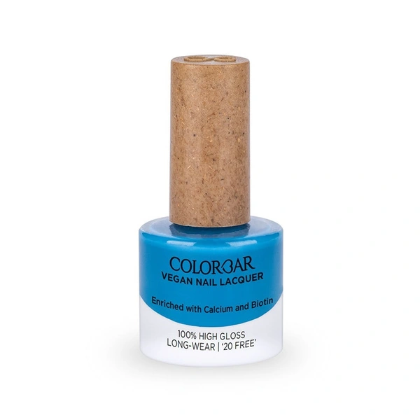 COLORBAR VEGAN NAIL LACQUER (Egyptian Blue-123) Blue ()
