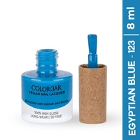 COLORBAR VEGAN NAIL LACQUER (Egyptian Blue-123) Blue ()
