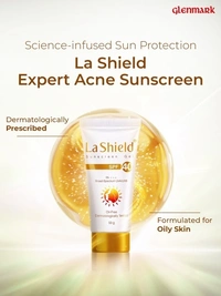 La Shield Anti-Acne Oil Free SPF 40+ & PA+++ Sunscreen Gel  - 60g