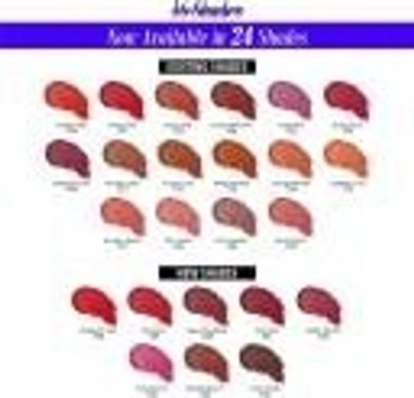 Blue Heaven BLUE HEAVEN Hyper stay Super Matte Lipstick Smoked Voilet 708 (Purple, 2.2 g)