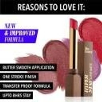 Blue Heaven BLUE HEAVEN Hyper stay Super Matte Lipstick Smoked Voilet 708 (Purple, 2.2 g)
