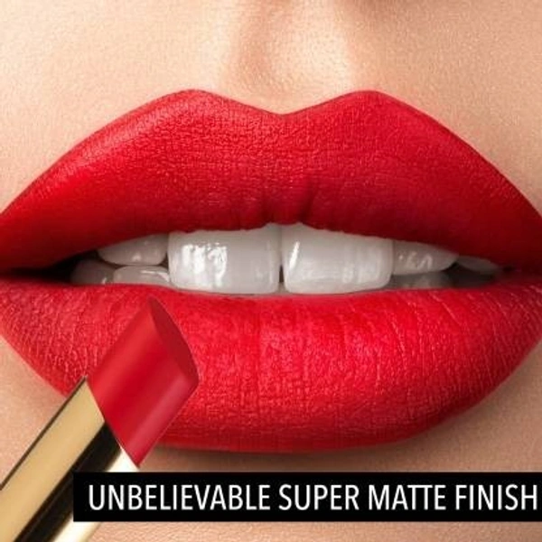 BLUE HEAVEN Hyper stay Super Matte Lipstick Molten Latte 727 (Brown, 2.2 g)