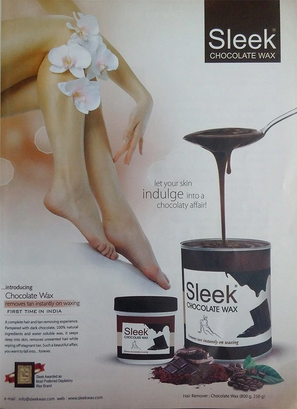 SLEEK Sleek Chocolate Wax (pack of 2) Wax (1200 g, Set of 2)