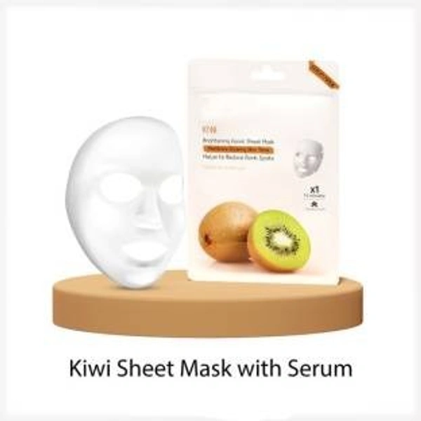 Sleek Rashel Kiwi Brightening Facial Sheet Mask (20 g) - 1