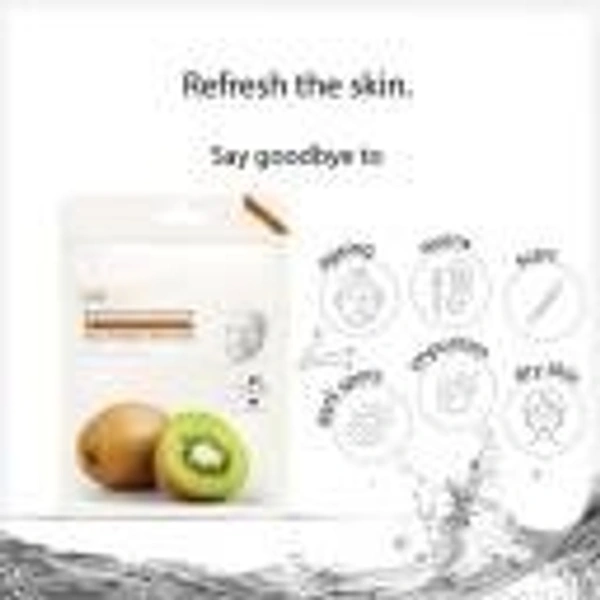 Sleek Rashel Kiwi Brightening Facial Sheet Mask (20 g) - 1