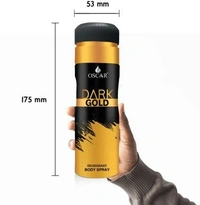OSCAR Black Gold Deo 200 ml (3 Pc) Deodorant Spray  -  For Men & Women (200 ml)