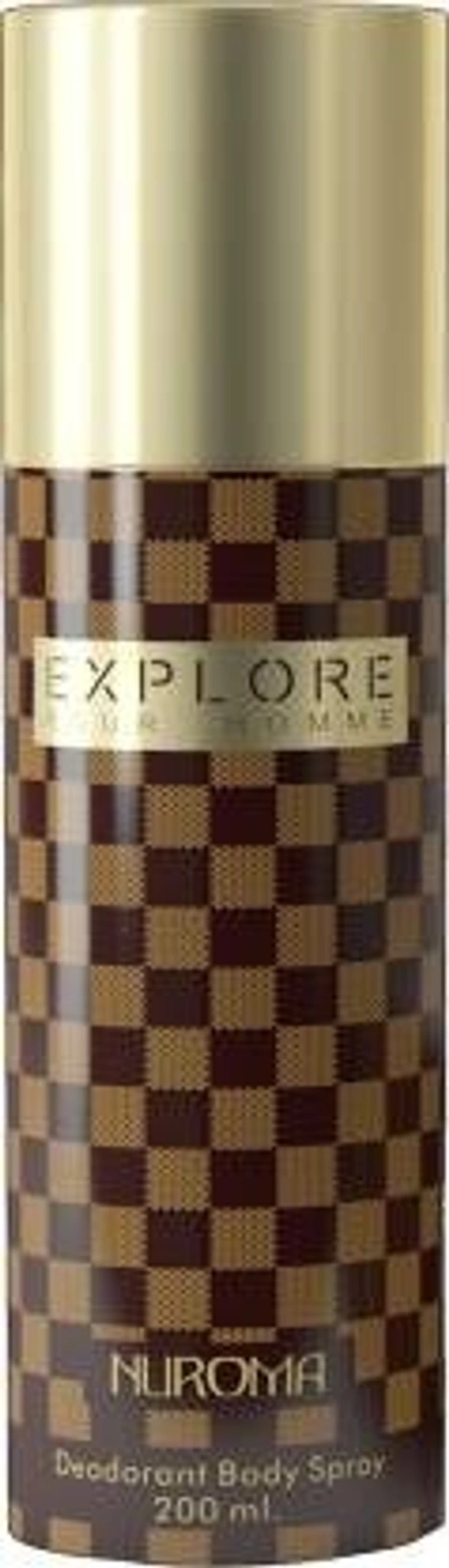 NUROMA Explore Deo Neuoma Perfume Body Spray  -  For Men & Women (200 ml) - 1