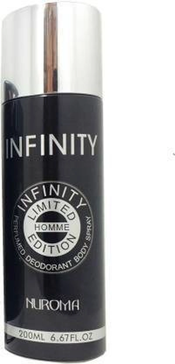 NUROMA Infinity Limited Edition Deodorant Spray  -  For Men (200 ml)
