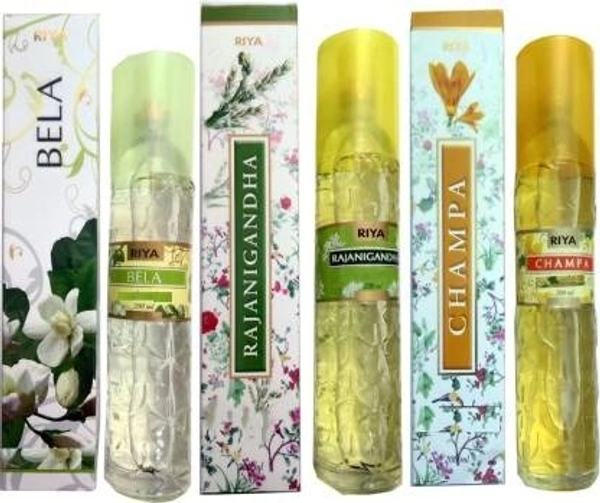 RIYA BELA+RAJNIGANDHA+CHAMPA Spray (3 x 200 ml) - 1
