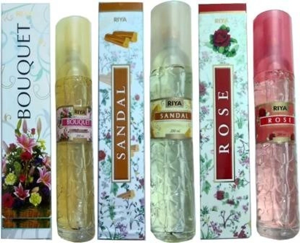 RIYA BOUQUET+SANDAL+ROSE Spray (3 x 200 ml) - 1