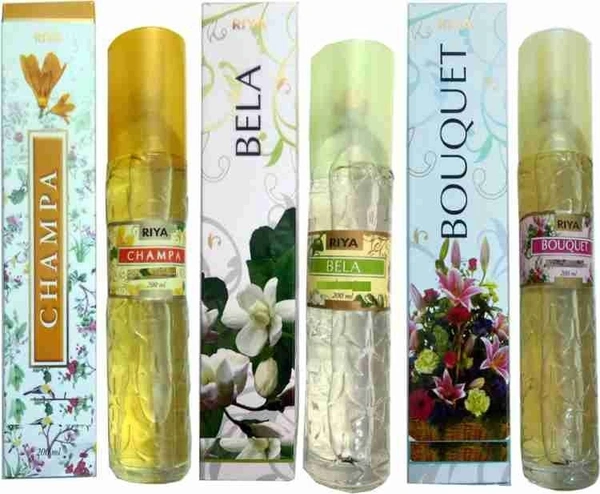 RIYA CHAMPA+BELA+BOUQUET Spray (3 x 200 ml) - 1