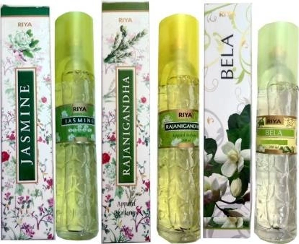 RIYA JASMINE+RAJNIGANDHA+BELA Spray (3 x 200 ml) - 1