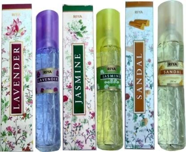 RIYA LAVENDER+JASMINE +SANDAL Spray (3 x 200 ml) - 1