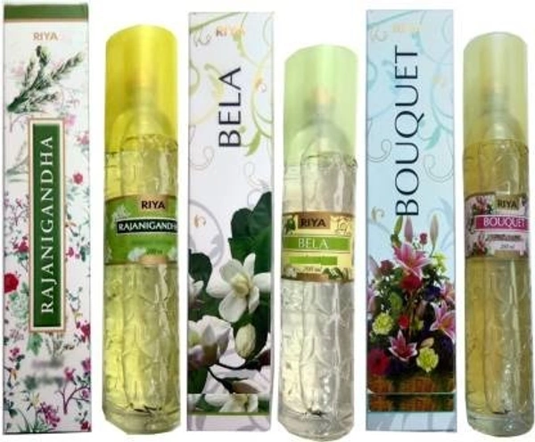 RIYA JASMINE+LAVENDER+BELA Spray (3 x 200 ml) - 200ml