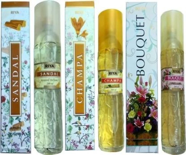 RIYA SANDAL+CHAMPA+BOUQUET Spray (3 x 200 ml)
