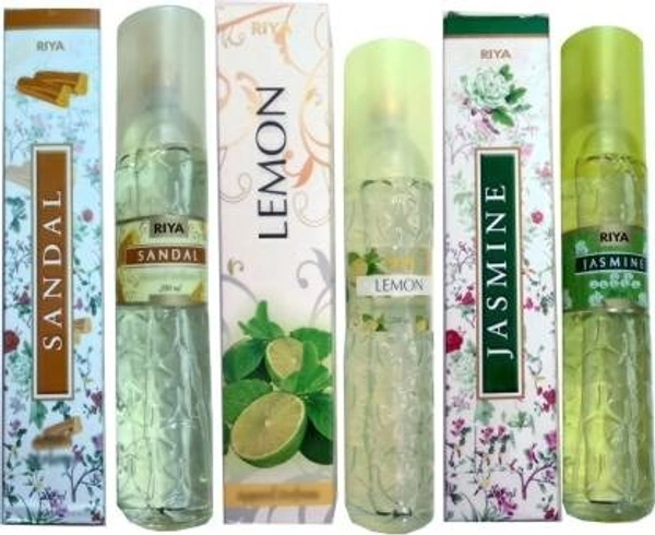 RIYA SANDAL+LEMON+JASMINE Spray (3 x 200 ml)