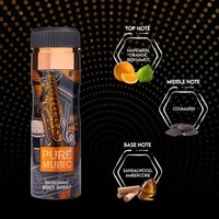 OSCAR Pure Music Deo 200 ml (2Pc) Deodorant Spray  -  For Men & Women (200 ml, Pack of 2)