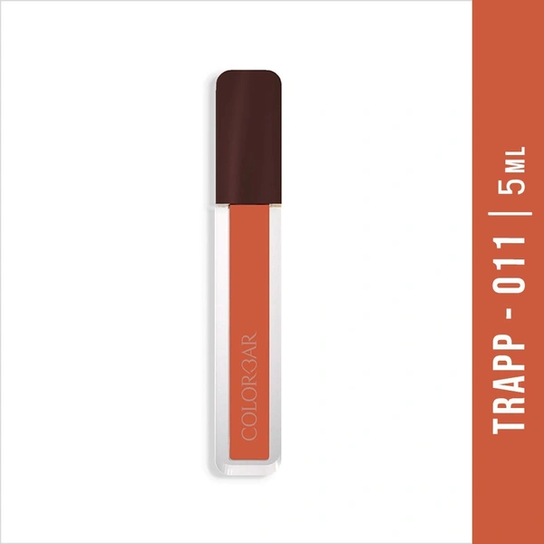 COLORBAR POWERKISS VEGAN MATTE LIPCOLOR (Trapp) (Brown, 5 ml)