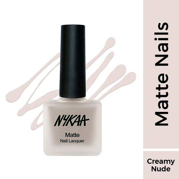 Nykaa Matte Nail Enamel Polish - Corny Creampuff 154
