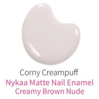 Nykaa Matte Nail Enamel Polish - Corny Creampuff 154