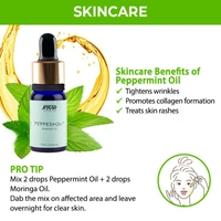 Nykaa Naturals Peppermint Essential Oil For Collagen Promotion & Frizz Free Hair - 100% Natural