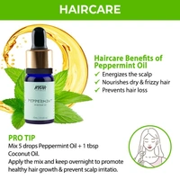 Nykaa Naturals Peppermint Essential Oil For Collagen Promotion & Frizz Free Hair - 100% Natural