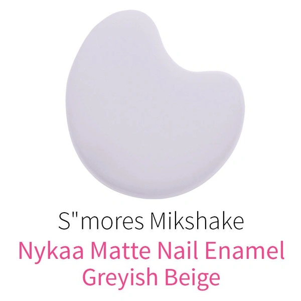 Nykaa Matte Nail Enamel Polish - S'Mores Milkshake 29